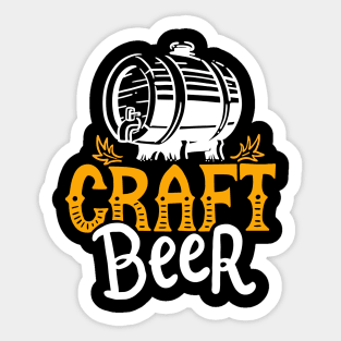 I'm Crafty Craft Beer Sticker